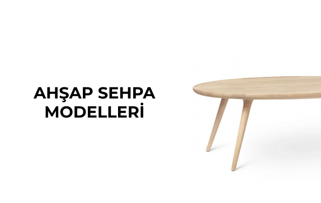 Ahşap Sehpa Modelleri - Doğal Ahşap Mobilya